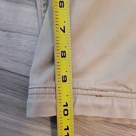 VTG Abercrombie‎ & Fitch Cargo Shorts Mens Large Beige Baggy Loose Outdoor - Picture 10 of 10